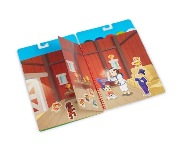 Melissa & Doug: Paw Patrol O misiune clasică caiet de abțibild reutilizabil