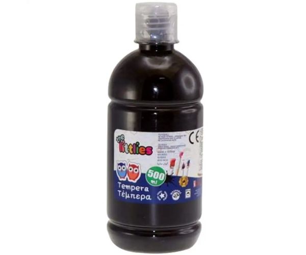 Tempera culoare neagră 500ml