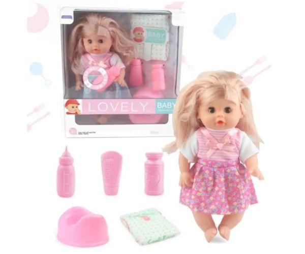 Lovely Baby păpușă cu sunete și accesorii, mai multe variante