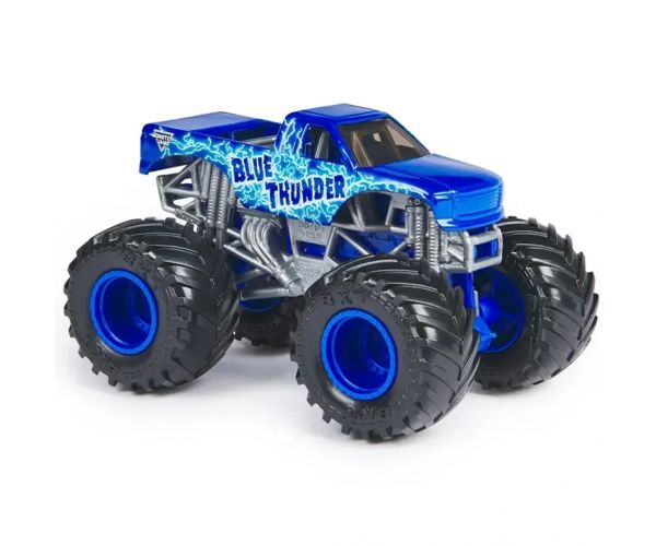 Monster Jam: Blue Thunder camion de curse monstru – 1:64 – Spin Master