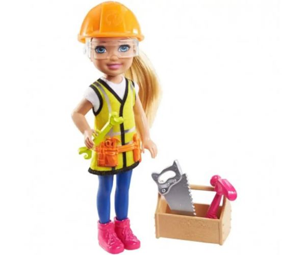Barbie: Chelsea arhitect păpușă carieră 15cm - Mattel