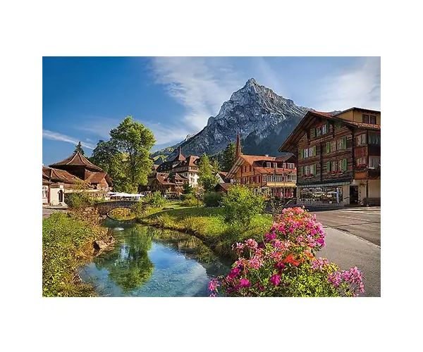 Puzzle premium de 2000 de piese Alpii de vară - Trefl