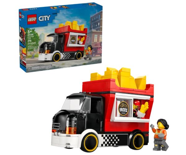 LEGO® City: Rulotă de vânzare cartofi prăjiți (60488)