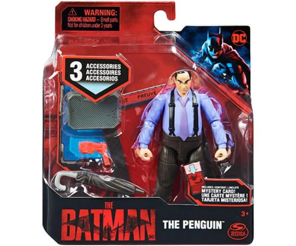 DC Comics: The Batman The Penguin figurină de joacă cu accesorii 10cm - Spin Master