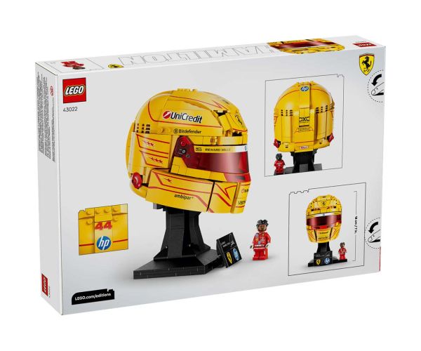 LEGO® Editions: Casca Scuderia Ferrari HP Lewis Hamilton (43022)
