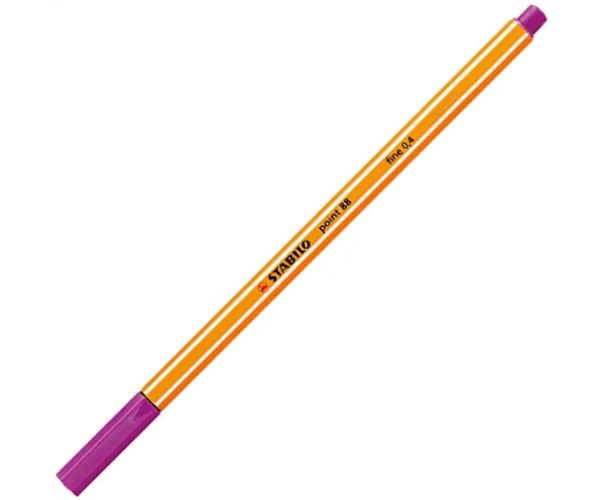 Stabilo: Point 88 fine 0,4mm culoare roșie specială