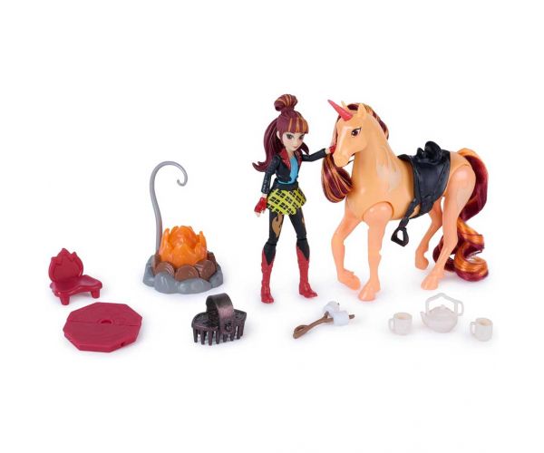 Academia Unicornului: Set de camping Valentina și Cinder - Spin Master
