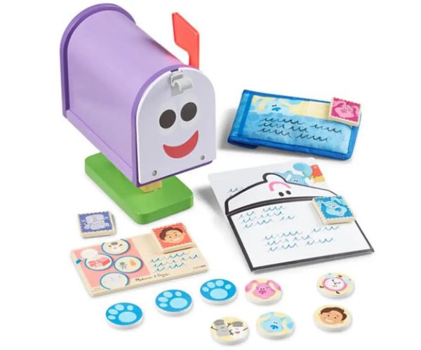 Melissa & Doug: Azur albastru cutie poștală joc educativ