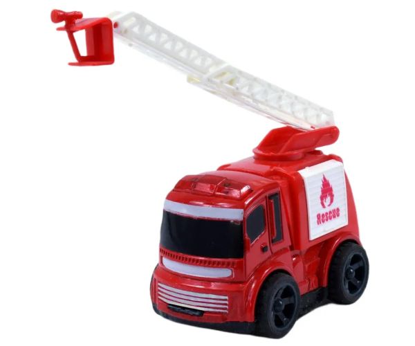 Fire Rescue: Camion de pompieri in două versiuni, cu design 1 bucată