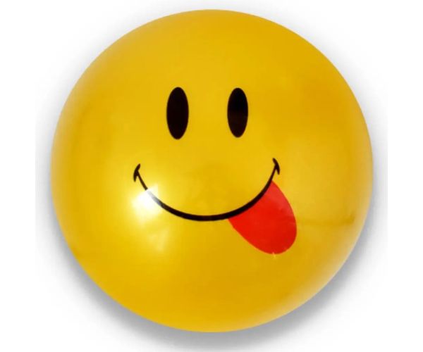 Minge de cauciuc emoji în mai multe versiuni 23cm