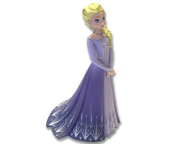 Frozen 2: Prințesa Elsa figurină de joacă în rochie mov - Bullyland