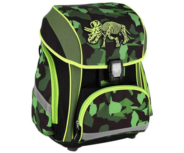 Spirit: Triceratops LED model 3D rucsac, ghiozdan set 5 bucăți