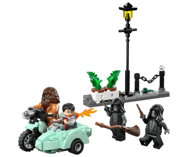 LEGO® Harry Potter: Evadarea lui Hagrid™ și Harry de pe Privet Drive (76459)