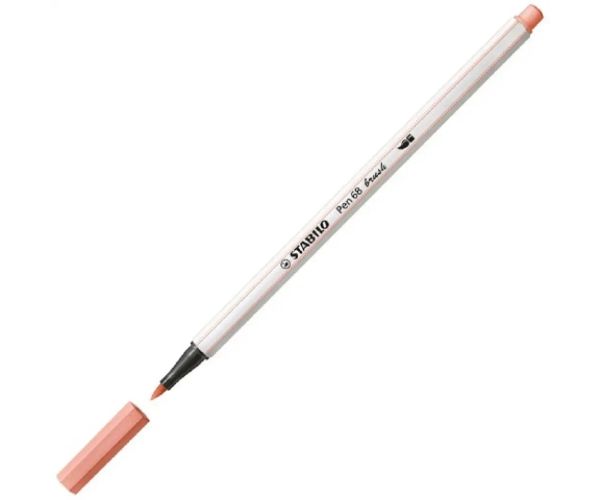 Stabilo: Pen 68 brush marker piersică