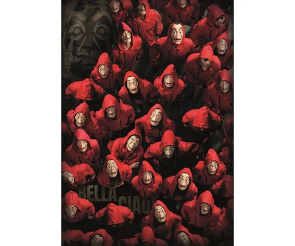 La Casa De Papel: Hoți sau ostatici? 1000 bucăți puzzle - Clementoni