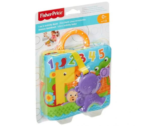 Fisher-Price: Să numărăm 1-5 carte educativă - Mattel