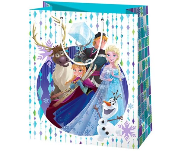 Frozen uriaș pungă cadou 40x20x56cm