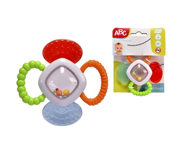 ABC Bebeluș jucărie cu zornăitor - Simba Toys