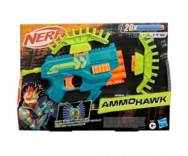 Nerf Elite Ammohawk pușcă cu săgeți din spumă - Hasbro