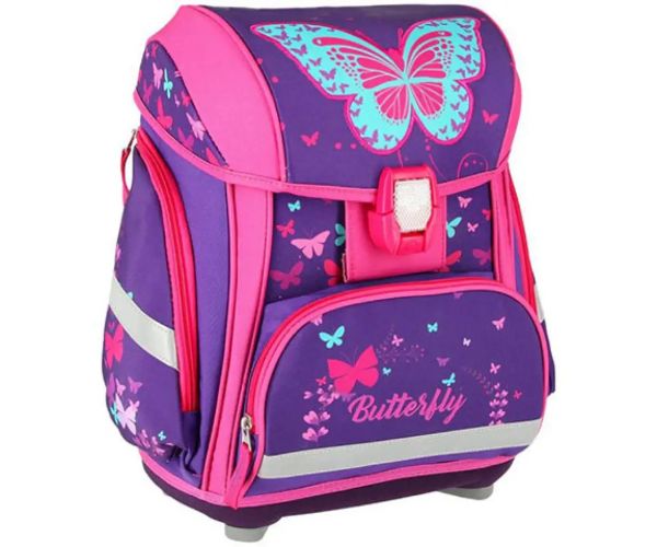 Spirit: Butterfly 3D model cu LED rucsac, ghiozdan 5 bucăți set