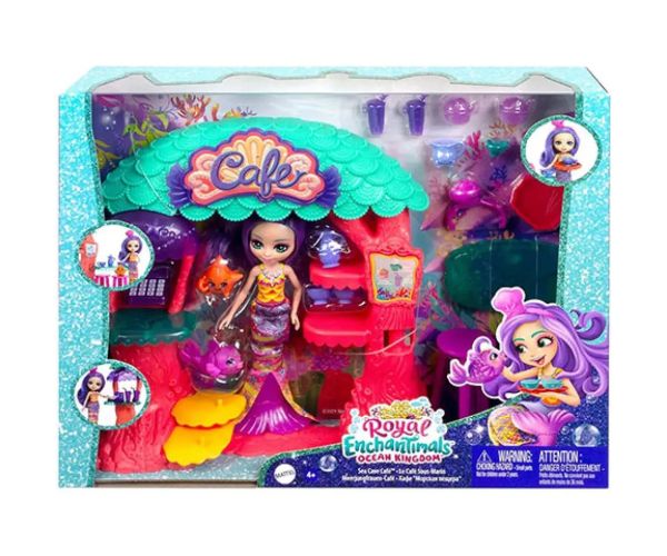 Enchantimals: Cafenea subacvatică set de joacă - Mattel