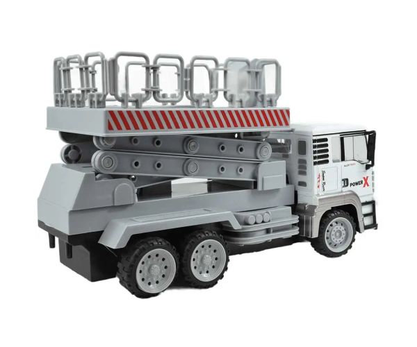 Camion RC cu telecomandă cu cabină metalică cu efecte de lumină 27MHz 1/12 scară 32cm ​
