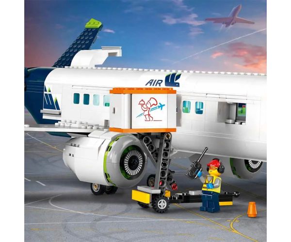 LEGO® City: Avion de transport de pasageri (60367)