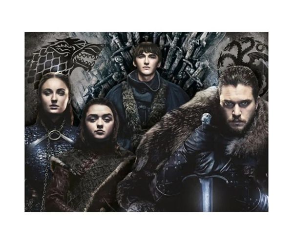 Game of Thrones: House Stark 500 bucăți puzzle - Clementoni