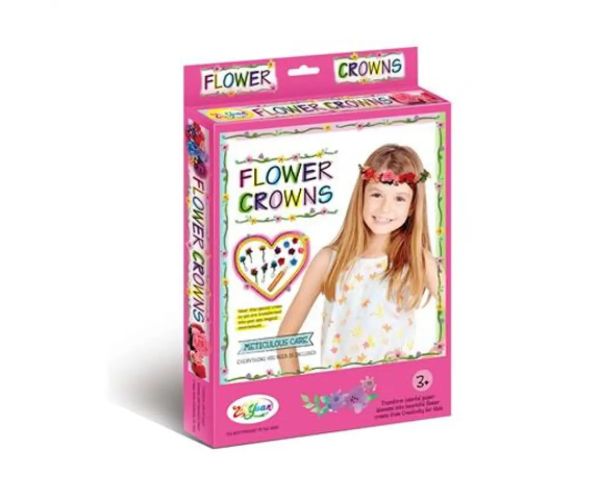 DIY set de făcut decorații pentru păr cu flori
