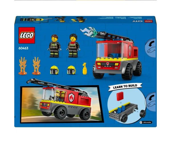 LEGO® City: Camion de pompieri cu scară (60463)