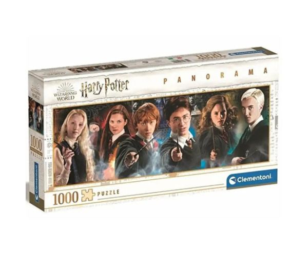Harry Potter: Elevii de la Hogwarts panoramă puzzle 1000 bucăți - Clementoni