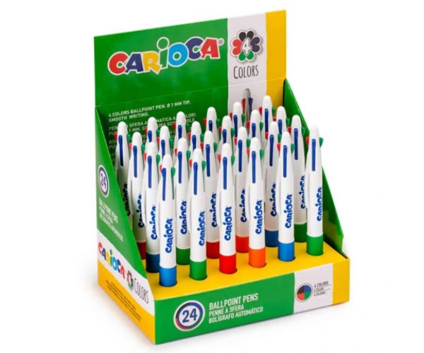 Pix cu patru culori 1 bucăţi - Carioca