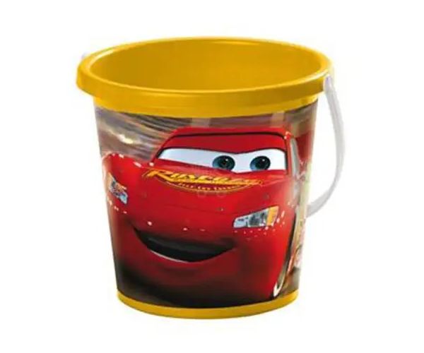Cars Fulger McQueen găleată mai multe variante 17cm - Mondo toys