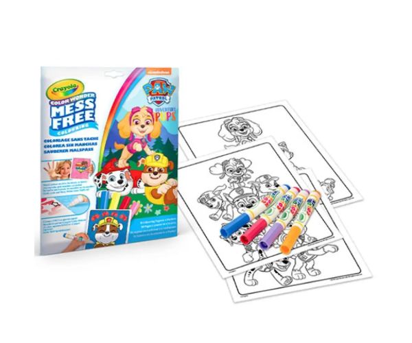 Crayola: Color Wonder Paw Patrol Mess Free (fără mizerie) caiet de colorat