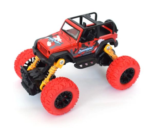 Off-Road jeep vehicul roșu 1/32