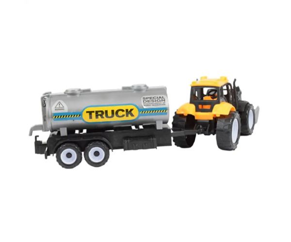 Engineering Truck: Set tractor cisternă și remorcă 28cm