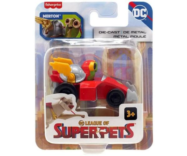Fisher-Price: DC League of Super-Pets Merton și vehiculul - Mattel