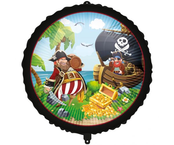 Balon folie cu model de pirat 46cm