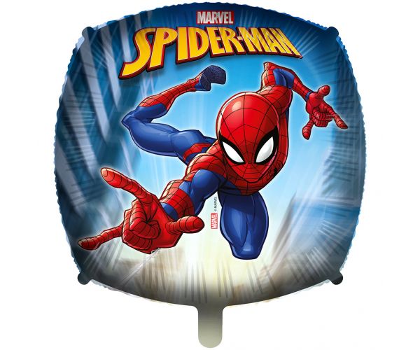 Balon folie pătrat Spider-Man 46cm