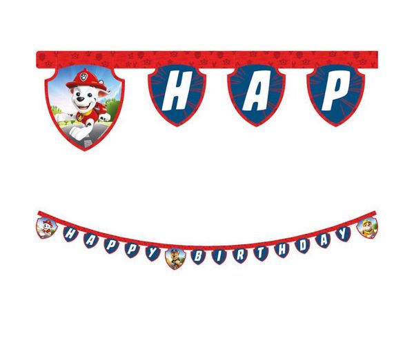 Banner petrecere Patrula Cățelușilor 200cm