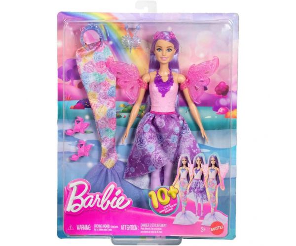 Barbie Dreamtopia Prințesă Transformabilă - Mattel