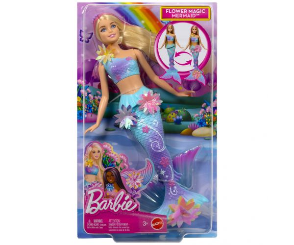 Barbie Dreamtopia: Sirenă cu magie florală - Mattel