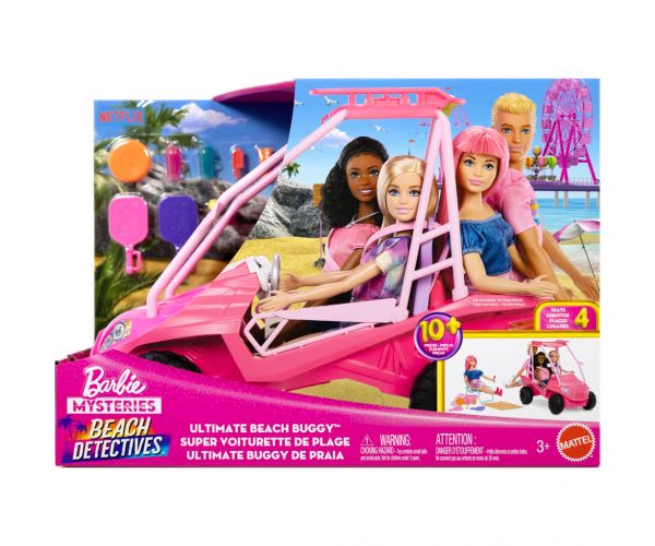 Barbie Mysteries: Detectivii plajei vehicul de plajă - Mattel