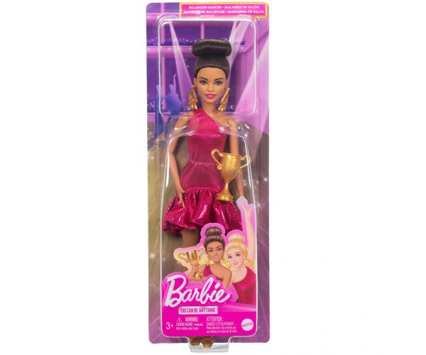 Barbie: Társastáncos karrier baba serleggel - Mattel