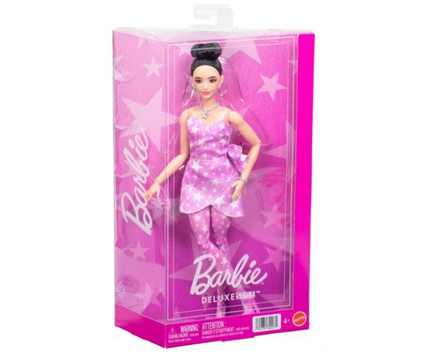 Barbie: Păpușă prietenă la modă în ținută cu stele - Mattel