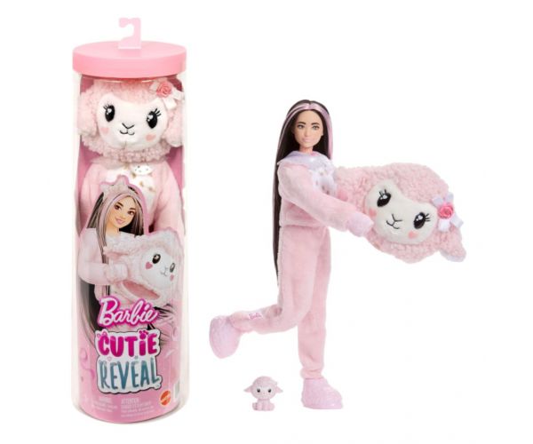 Barbie: Păpușă surpriză Cutie Reveal - Oiță - Mattel