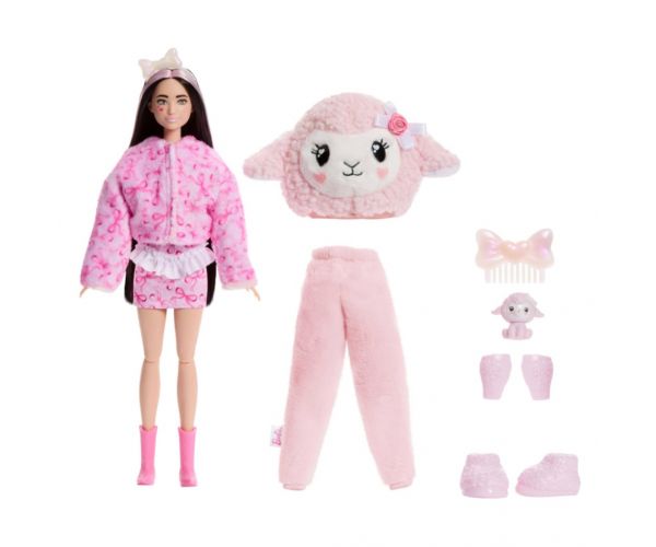 Barbie: Păpușă surpriză Cutie Reveal - Oiță - Mattel