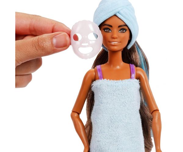 Barbie: Party Reveal meglepetés baba barna hajjal - Mattel