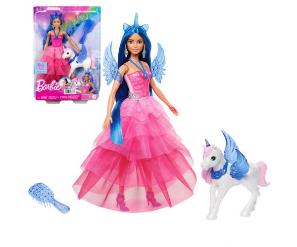Barbie: Prințesă Pegas Zafir cu accesorii - Mattel