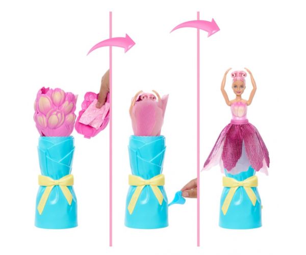 Barbie Reveal: Păpușă surpriză Magia Florilor - Lalea - Mattel